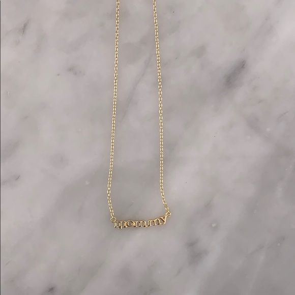 Mommy gold plated necklace - Picture 2 of 3